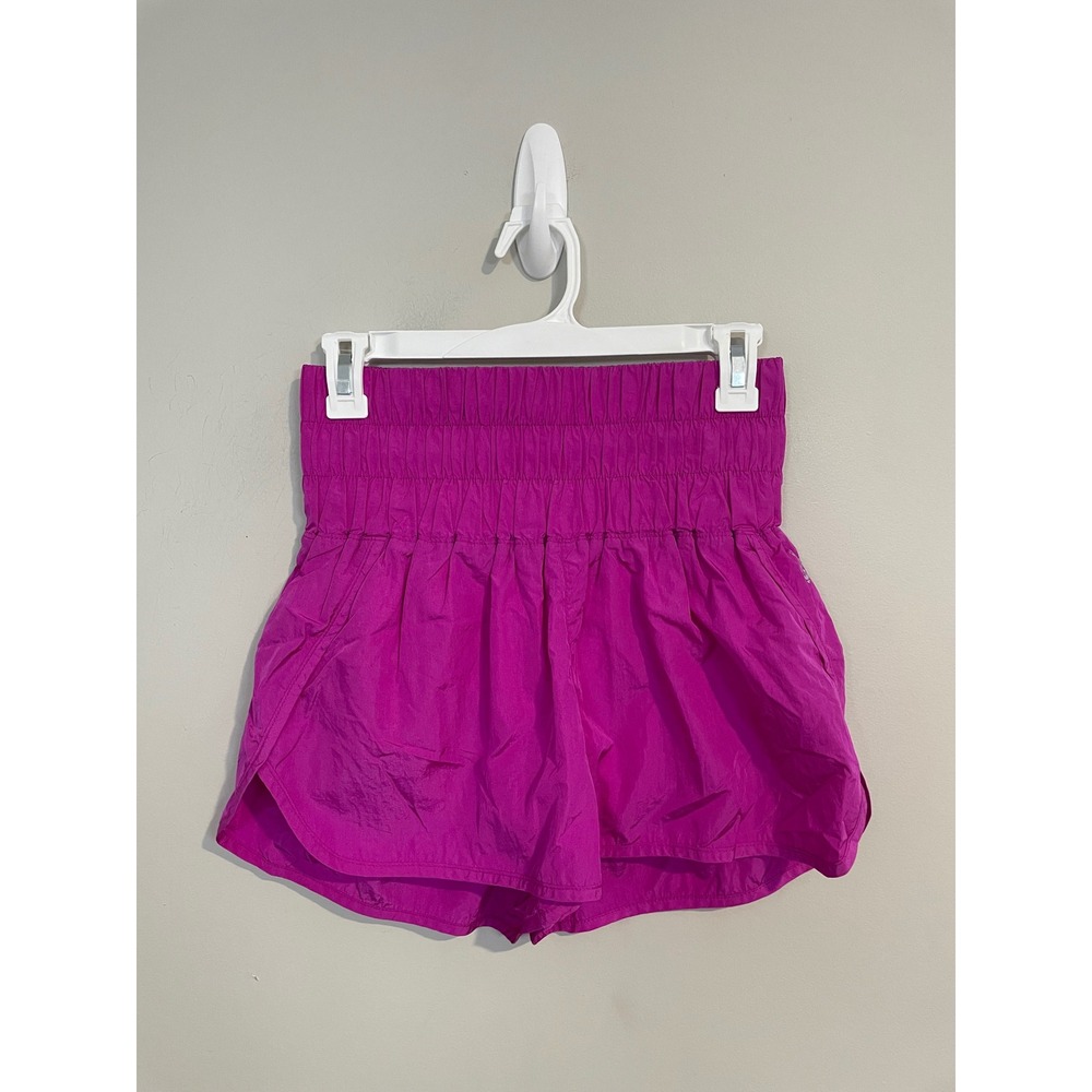 Free People Movement The Way‎ Home Running Shorts Magenta Size Medium Athleisure
